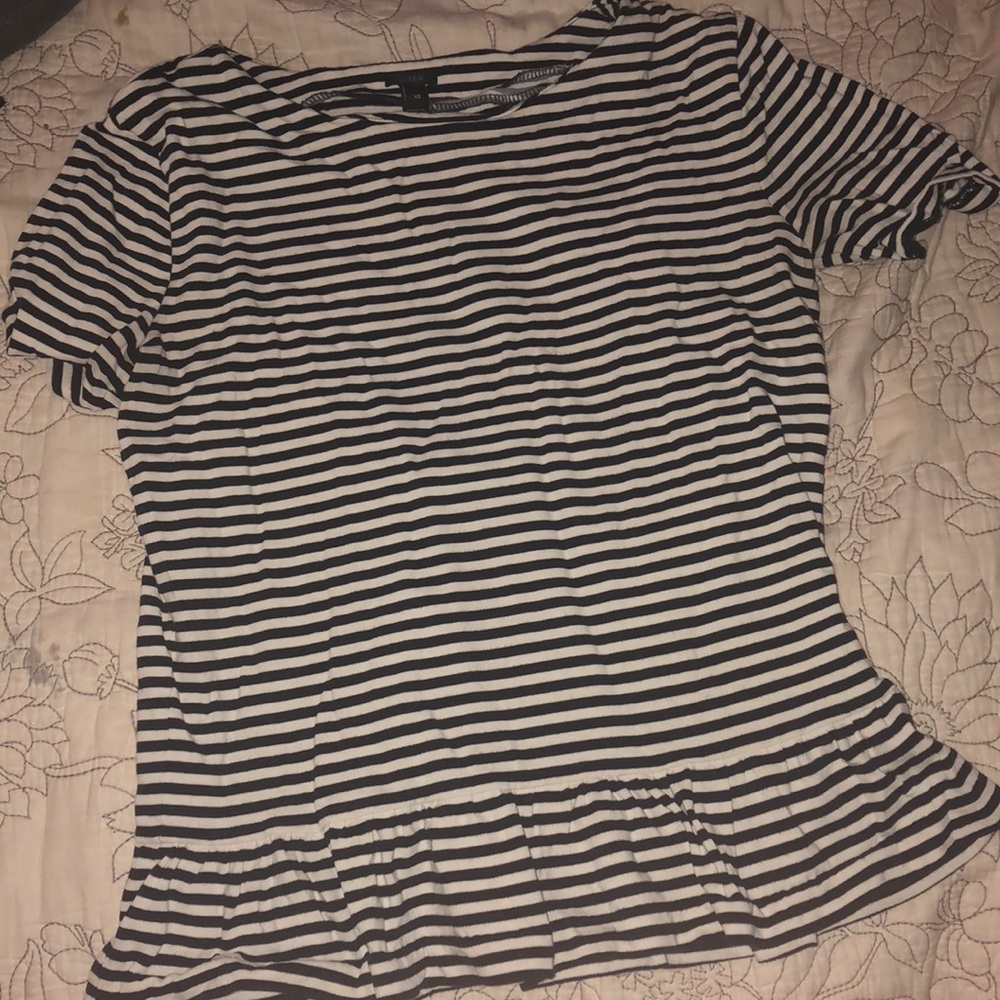 J Crew Striped Shirt
